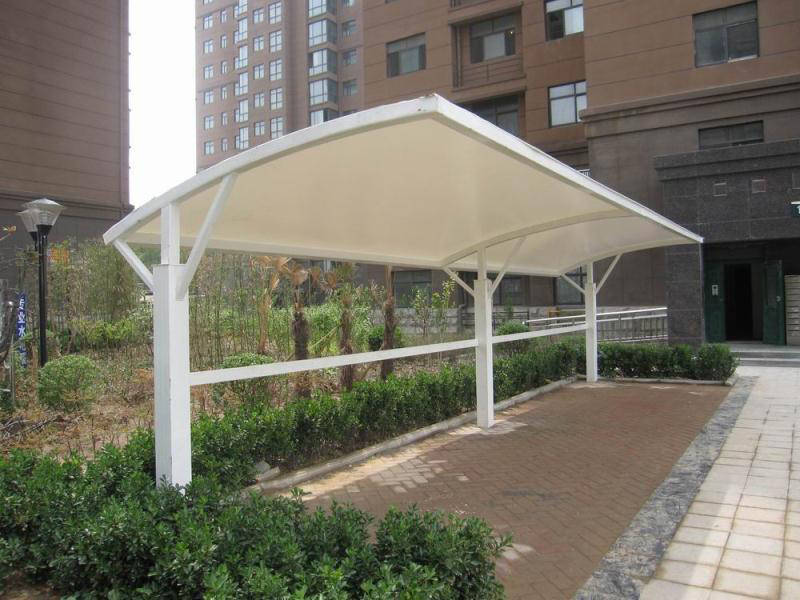 单挑简易自行车棚2.